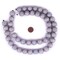 The Bead Chest Natural 18mm Wooden Beads in Grey - Light for Jewelry Making – Round Loose Wood Spacer Beads I Approximately 24 Beads